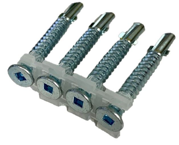 8T100TSE0Z/P1020/COL 8-18 X 1 SQ WAFER SDS ZINC PER PRINT # 1020 COLLATED